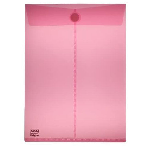 Bolsa Tipo Saco A4 Com Velcro Vermelho