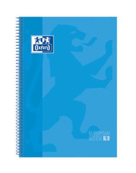 Caderno Espiral A4 Oxford Capa Dura 100430198 80F Q Azul