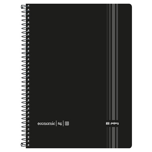 Caderno Espiral A4 Xadrez Pajory