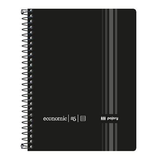 Caderno Espiral A5 Pautado Pajory