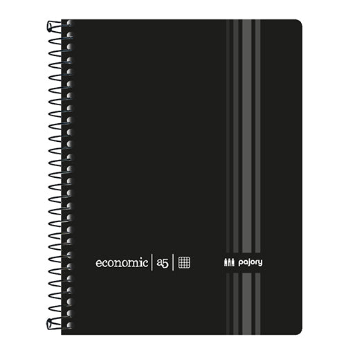 Caderno Espiral A5 Xadrez Pajory