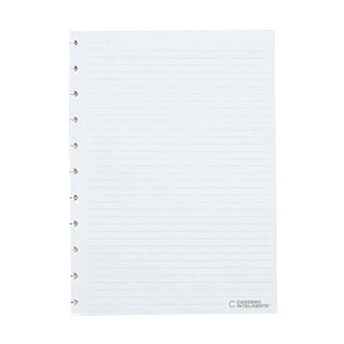 Caderno Inteligente - Recarga Folhas Pautadas A4 90g