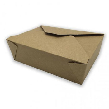 Caixa Cartolina Kraft 19,7x14x4,5cm 1470ml 50un