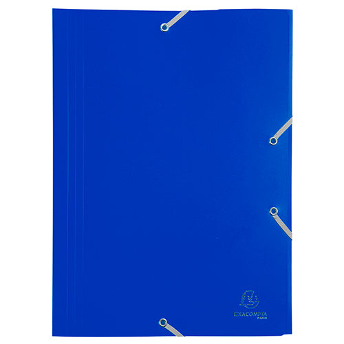 Capa C/Elasticos Pp A4 Exacompta Eco Azul (55902e)