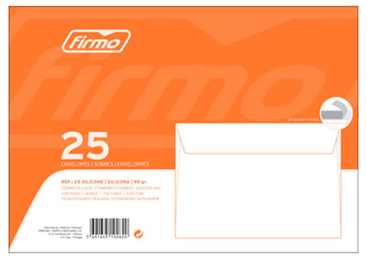 Envelopes C5 162X229 Litografados Silicone Pack 25