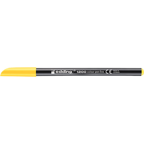 Marcador Fibra Edding 1200 Amarelo