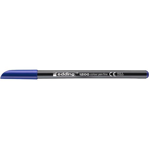 Marcador Fibra Edding 1200 Azul