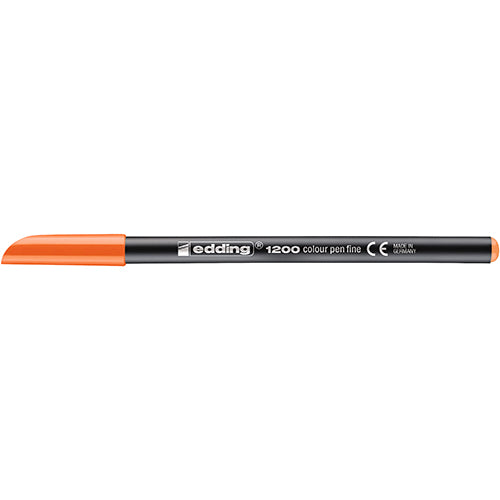 Marcador Fibra Edding 1200 Laranja