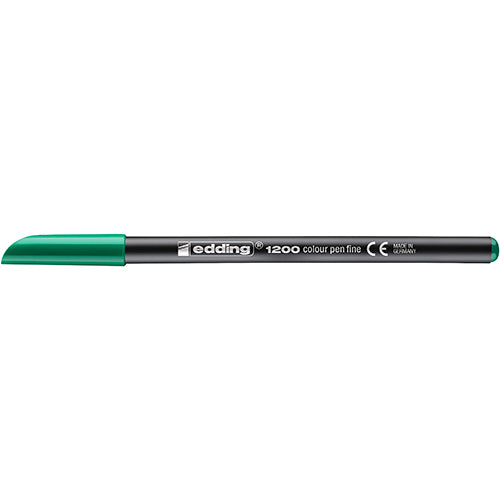 Marcador Fibra Edding 1200 Verde