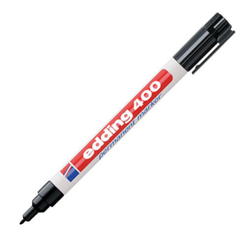 Marcador Permanente Edding 400 PRETO