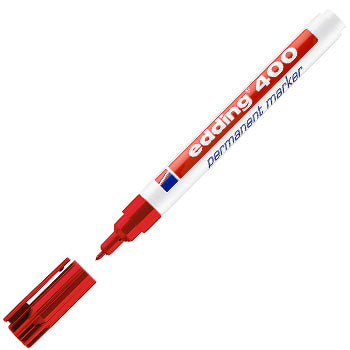 Marcador Permanente Edding 400 Vermelho