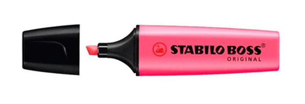 Marcador Stabillo Boss Fluorescente Rosa 70/56