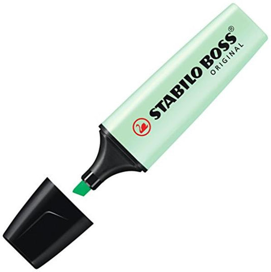 Marcador Stabilo Boss pastel menta suave 70/116