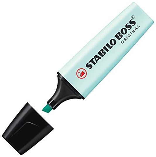 Marcador Stabilo Boss pastel turquesa suave 70/113