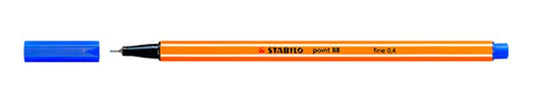 Marcador Stabilo Point 88/46 Fineliner 0,4mm Azul