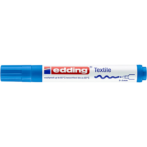 Marcador Tecidos EDDING 4500 Azul Claro