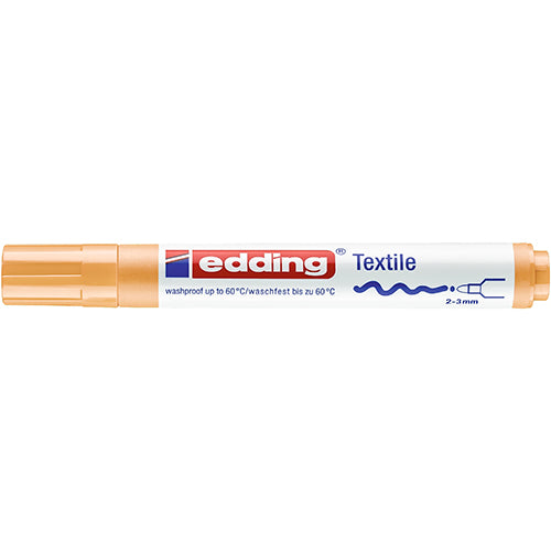 Marcador Tecidos EDDING 4500 Laranja Claro