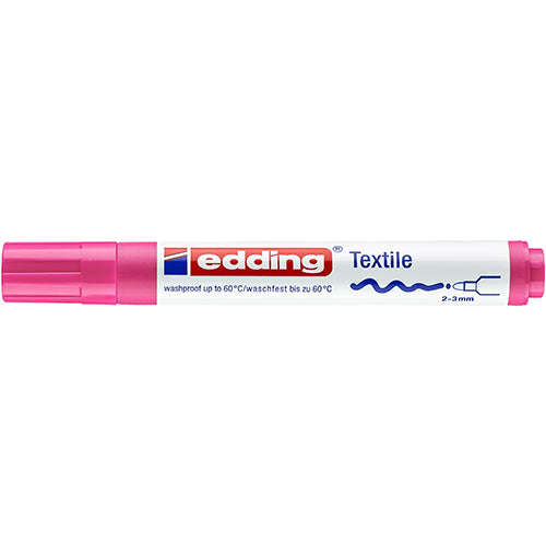 Marcador Tecidos EDDING 4500 Rosa