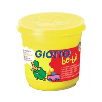 Pasta Modelar Giotto Be-Be 220gr Amarelo