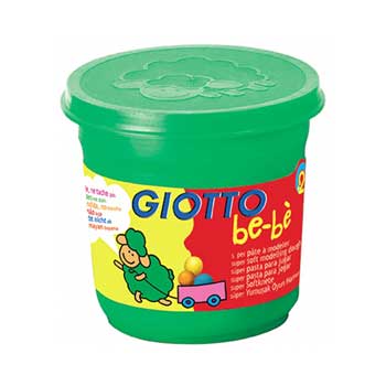 Pasta Modelar Giotto Be-Be 220gr Verde