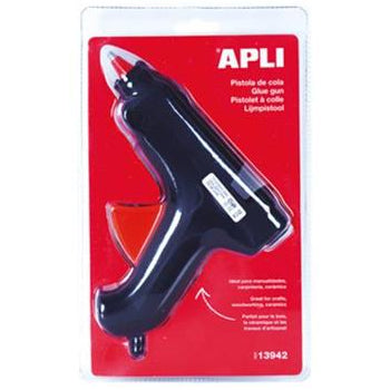 Pistola de Cola Quente Apli 40W Ø 11 mm+ 2 Recargas