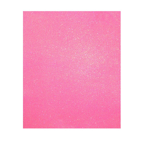 Placa Borracha Eva Brilhante Glitter Rosa 40X60 Pack 5