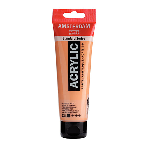 Tinta Acrílica Amsterdam 120ml 1709-224 Amarelo Avermelhado