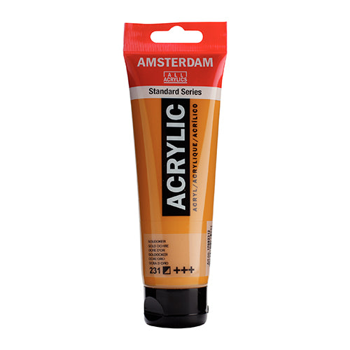 Tinta Acrílica Amsterdam 120ml 1709-231 Ouro Ocre