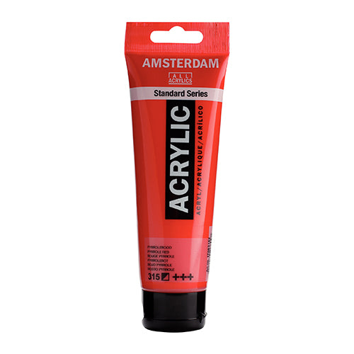 Tinta Acrílica Amsterdam 120ml 1709-315 Vermelho Pirrolo