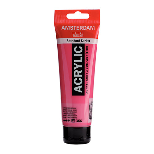 Tinta Acrílica Amsterdam 120ml 1709-366 Rosa Quinacre