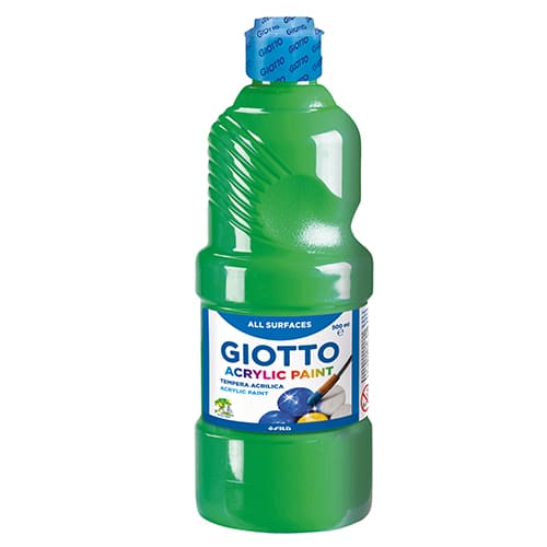 Tinta Acrílica Giotto 5337/12 Verde Escuro (Boião 500ml)