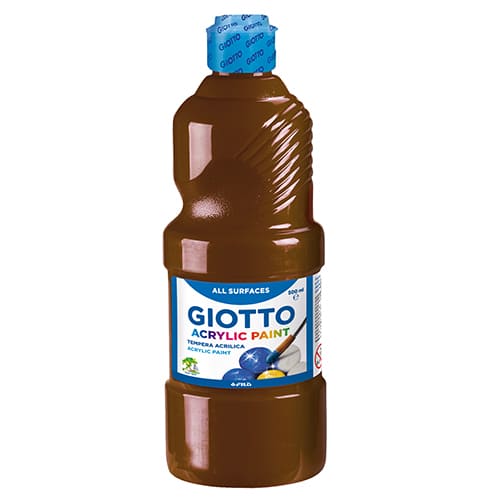 Tinta Acrílica Giotto 5337/28 Castanha (Boião 500ml)