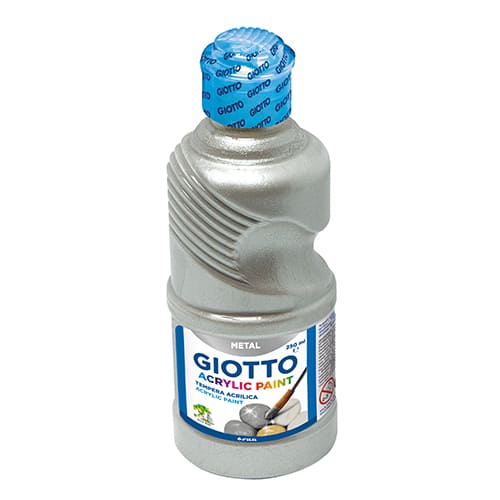 Tinta Acrílica Giotto 5339/00 Prata (Boião 250ml)