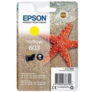 Tinteiro Epson 603 Amarelo C13T03U24010 2,4ml