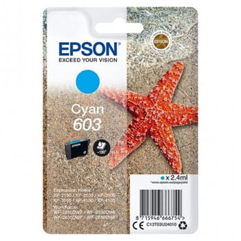 Tinteiro Epson 603 Azul C13T03U24010 2,4ml