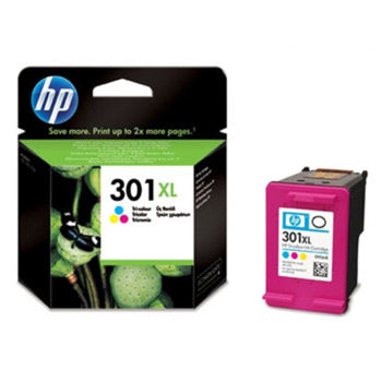 Tinteiro HP 301XL Cor CH564EE 6ml 330 Pág.